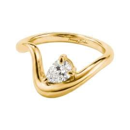 Thomas Sabo TR2543-M01-14 Damenring Goldfarben mit Zirkonia