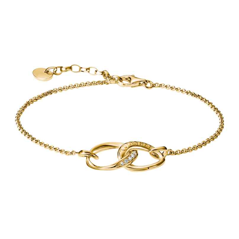 Thomas Sabo A2233-M01-14-L19V Damenarmband Together Goldfarben mit Zirkonia 4051245638783