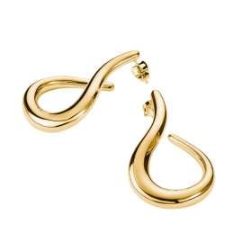 Thomas Sabo CR769-M01-39 Damen-Ohrringe Creolen Geschwungen Vergoldet