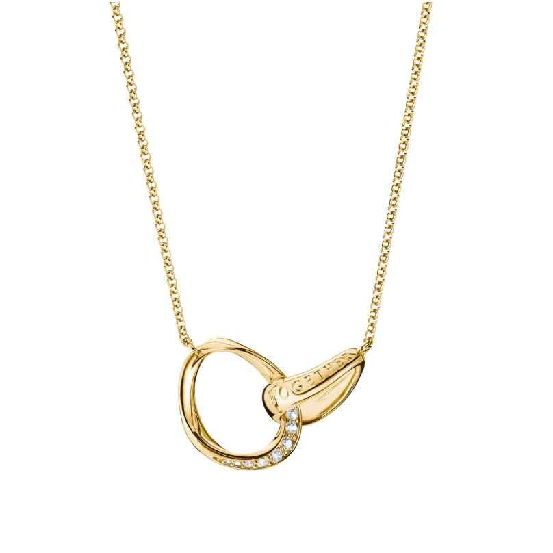 Thomas Sabo KE2378-M01-14-L45V Damen-Kette Together Vergoldet mit Zirkonia 4051245639230