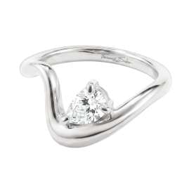 Thomas Sabo TR2543-051-14 Damenring Silber mit Zirkonia Tropfenform