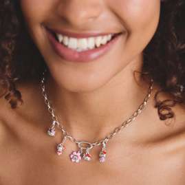 Thomas Sabo 2250-M06-7 Charm Winkende Hello Kitty Pink
