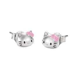 Thomas Sabo H2365-M06-7 Damen-Ohrstecker Hello Kitty pinke Schleife