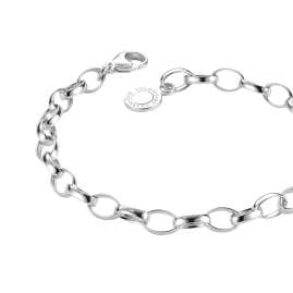 Thomas Sabo X0031-M02-21 Women's Charm Bracelet, 925 Silver