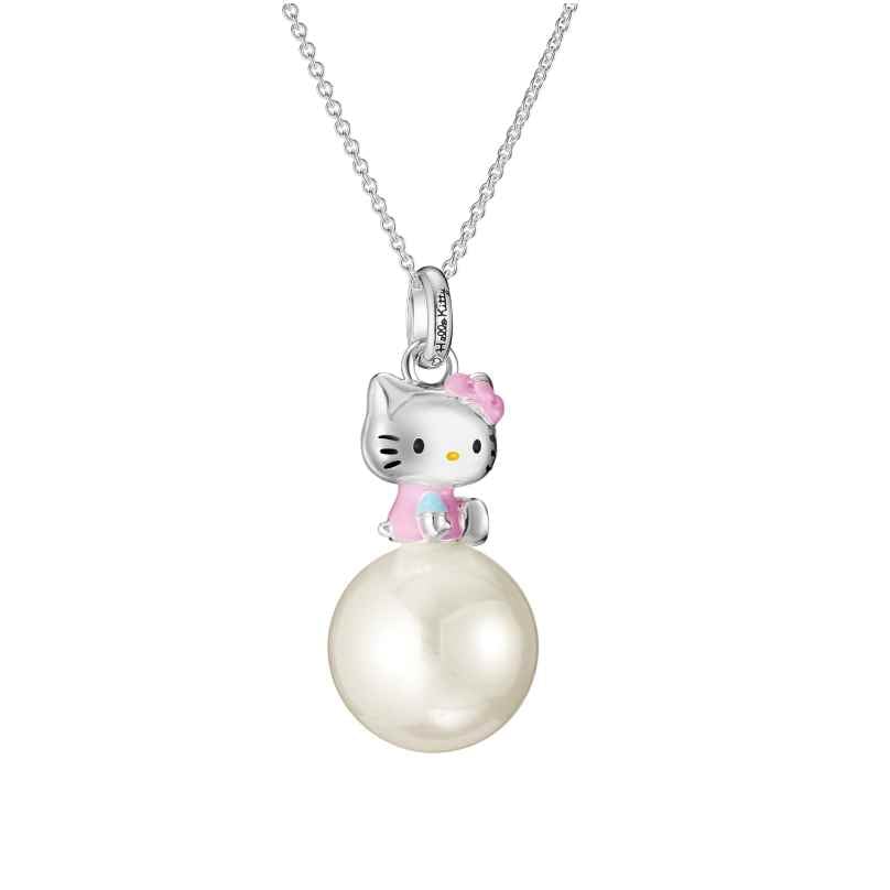 Thomas Sabo KE2391-M06-7-L50V Ladies´ Necklace Hello Kitty Imitation Pearl 4051245641462