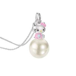 Thomas Sabo KE2391-M06-7-L50V Ladies´ Necklace Hello Kitty Imitation Pearl