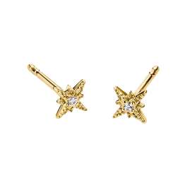 Thomas Sabo H2370-M01-14 Ohrringe für Damen Stern Goldfarben