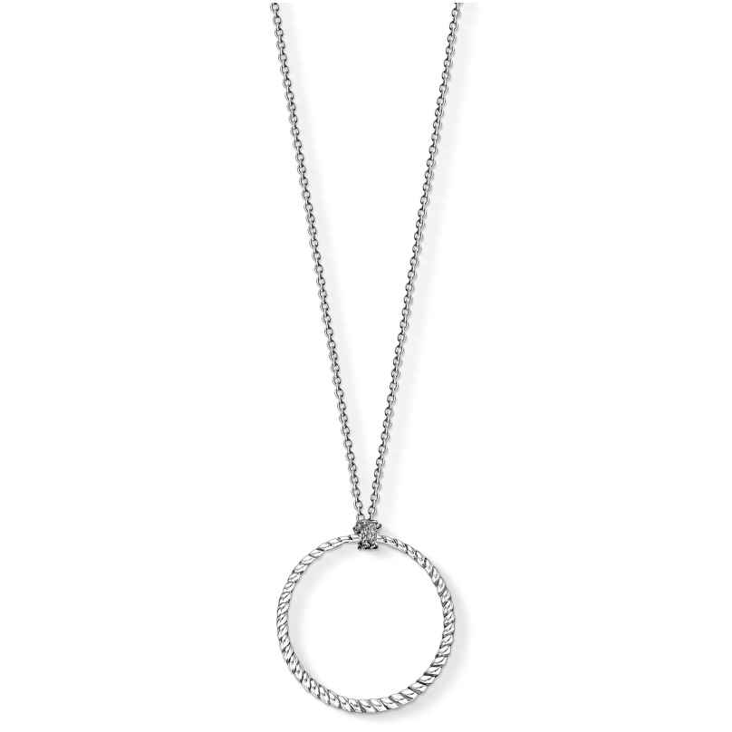 Thomas Sabo X0251-637-21 Silver Ladies Necklace for Charm Circle Large