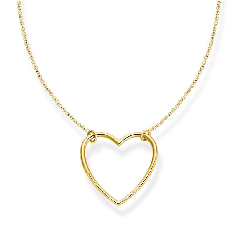 Thomas Sabo KE2138-413-39-L45v Women's Necklace Heart Gold Tone 4051245508666