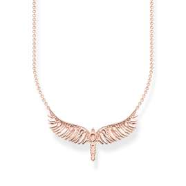 Thomas Sabo KE2169-323-9-L45v Women's Necklace Phoenix Wings with Rose Stones
