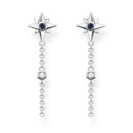 Thomas Sabo H2208-347-7 Women's Drop Earrings Royalty Star Silver