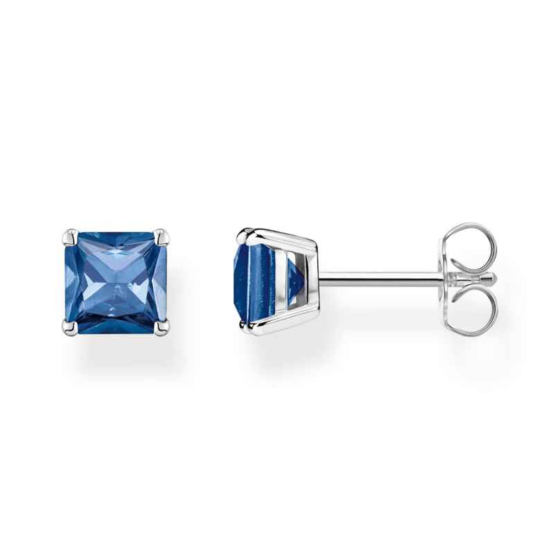 Thomas Sabo H2174-699-32 Women's Stud Earrings Blue Stone Silver 4051245538861