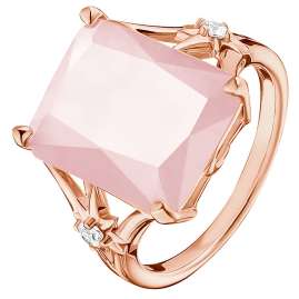 Thomas Sabo TR2261-417-9 Ladies' Ring Rose Stone with Star rose gold tone