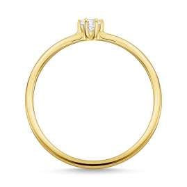 Thomas Sabo TR2312-414-14 Ladies´ Ring gold-coloured with white Stone