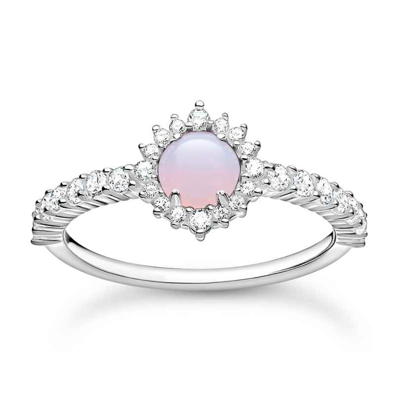 Thomas Sabo TR2343-166-7 Women's Ring Opal Tone Stone