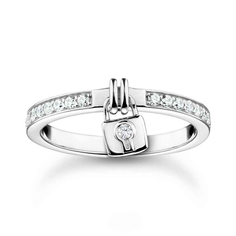 Thomas Sabo TR2371-051-14 Ladies' Ring Small Lock Silver