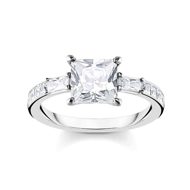 Thomas Sabo TR2380-051-14 Ladies' Ring Silver White Stones