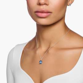 Thomas Sabo KE1964-699-1-L45v Ladies' Silver Necklace Blue Stone