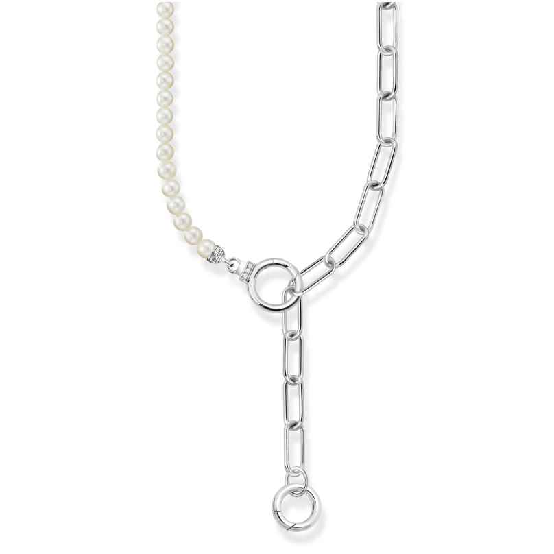 Thomas Sabo KE2193-167-14-L47v Women's Necklace Silver with Pearls 4051245563931