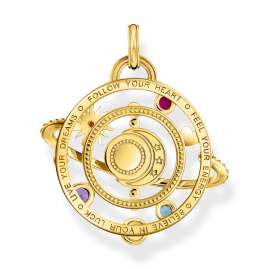 Thomas Sabo PE953-776-7 Pendant with Planetary Ring Gold Plated