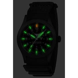KHS PLABSSF.DFB Herrenuhr Platoon Solar Schwarz
