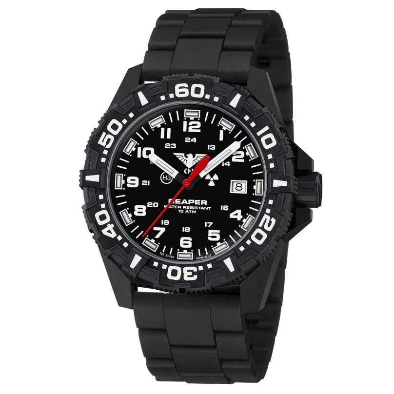 KHS RE2F.NCB Herrenuhr Reaper MKII mit NEOCARB-Band 4260654093414