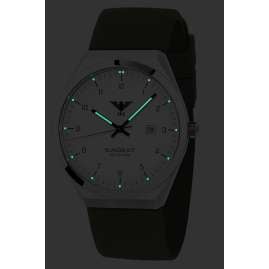KHS SLIS.SO Men´s Watch Slingshot Quartz Silicone Strap Khaki