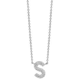 Sif Jakobs Jewellery SJ-C00S-CZ Necklace Novoli S