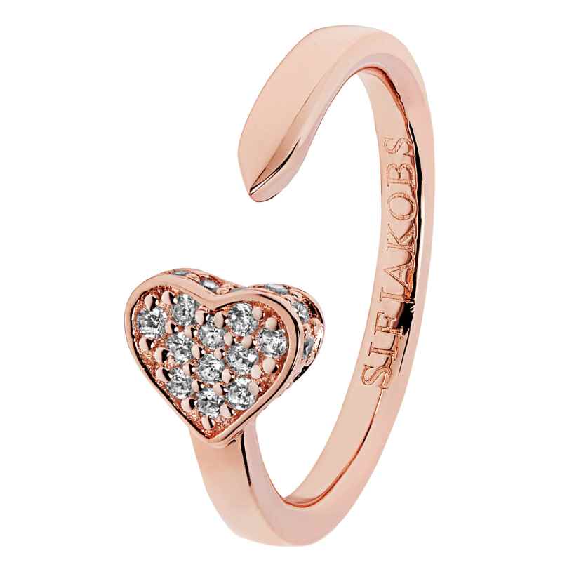 Sif Jakobs Jewellery SJ-R2185-CZ(RG) Damenring Amore Rosé