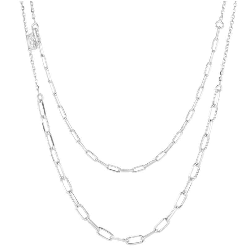 Sif Jakobs Jewellery SJ-C42132-SS Women's Necklace Due Silver 5710698076434