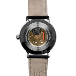 Iron Annie 5042-2 Herren-Armbanduhr Bauhaus 1 Monotimer Schwarz