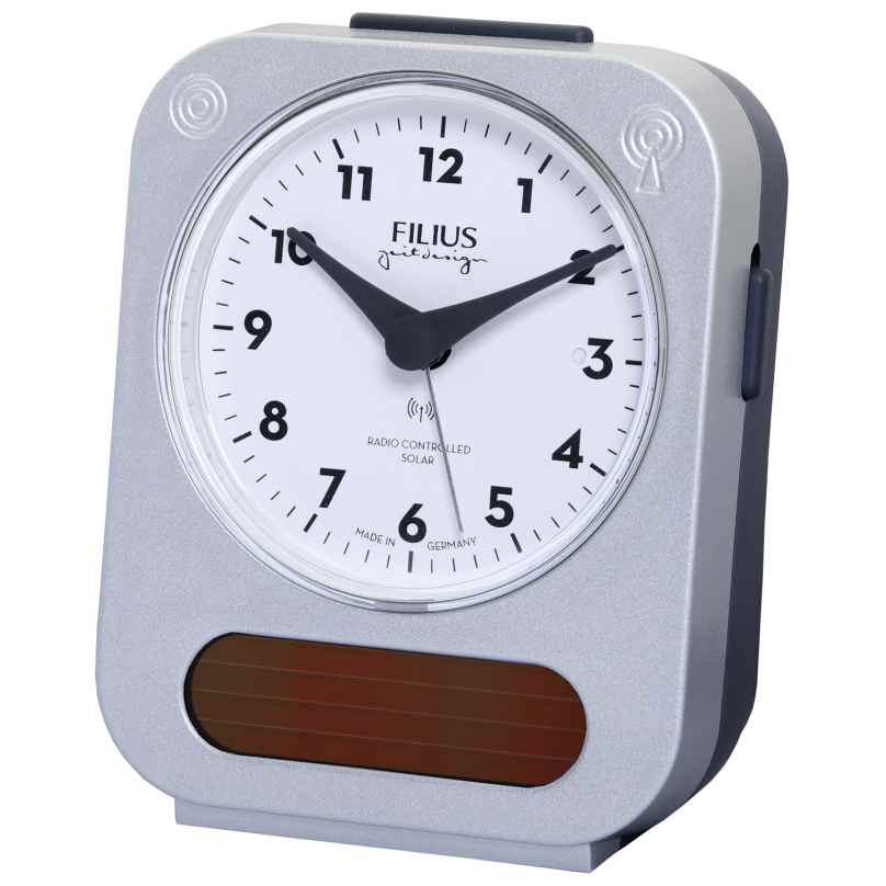 Filius 0543-19 Radio-Controlled Solar Alarm Clock 4045346111436