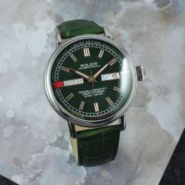 Poljot International 36NH.4200115 Men's Watch Automatic Gorbatchov Green LE