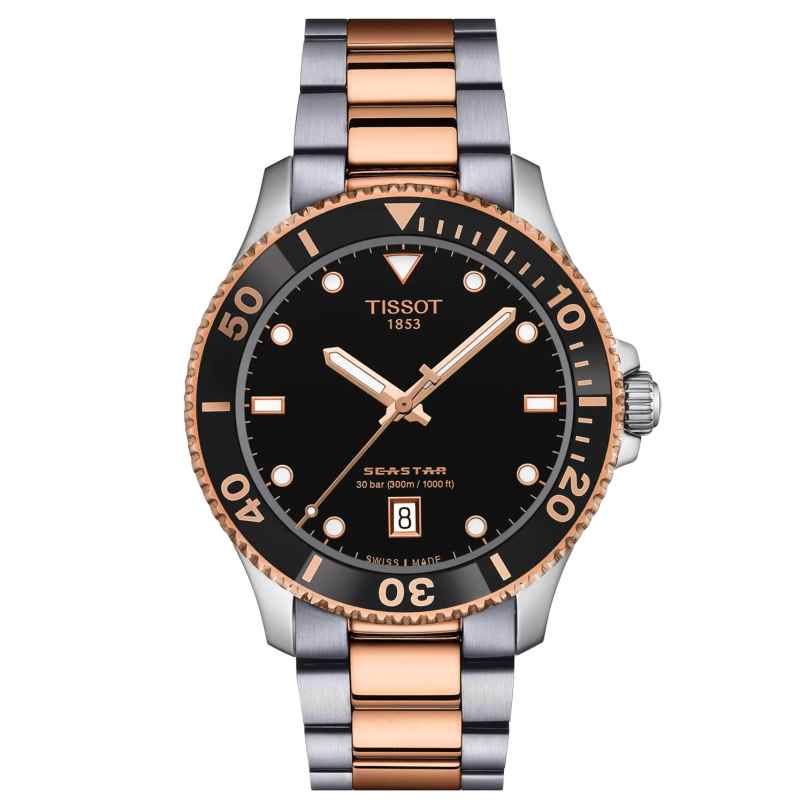 Tissot T120.410.22.051.01 Unisex Diver's Watch Seastar 1000 Two-Colour 7611608322826