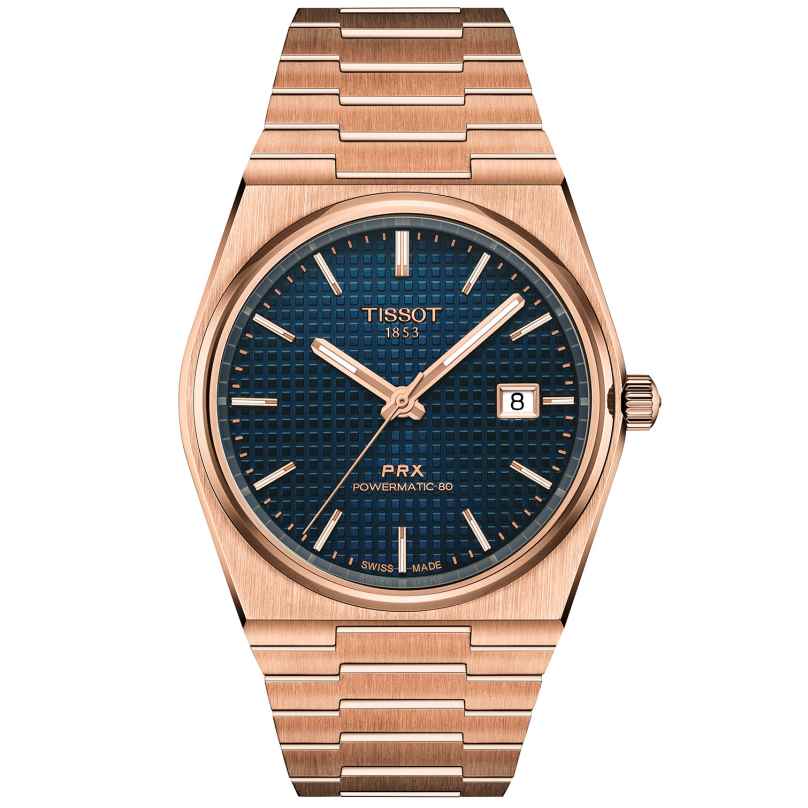 Tissot T137.407.33.041.00 Herrenuhr PRX Powermatic 80 Roségoldfarben 7611608322024