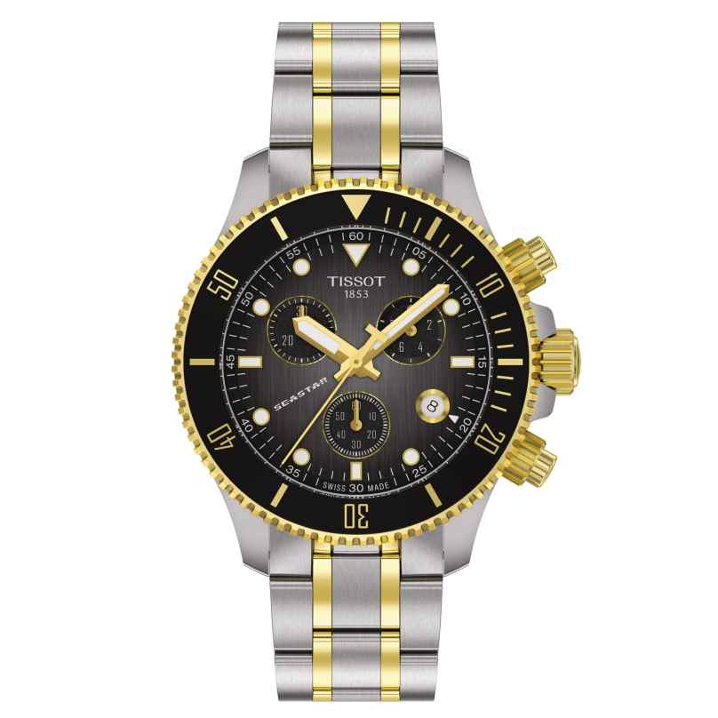 Tissot T120.217.22.061.00 Diving Watch Seastar 1000 Chronograph Two-Colour 7611608323007