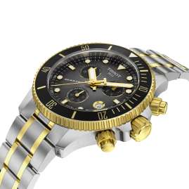 Tissot T120.217.22.061.00 Diving Watch Seastar 1000 Chronograph Two-Colour