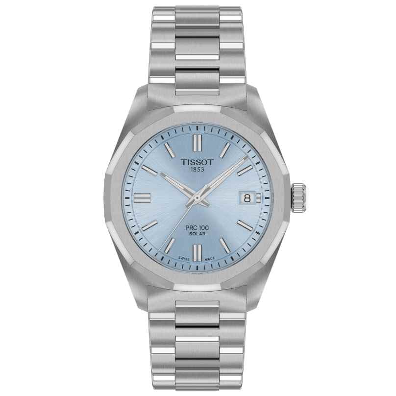Tissot T151.822.11.351.00 Women's Watch Solar PRC 100 Light Blue 7611608322901