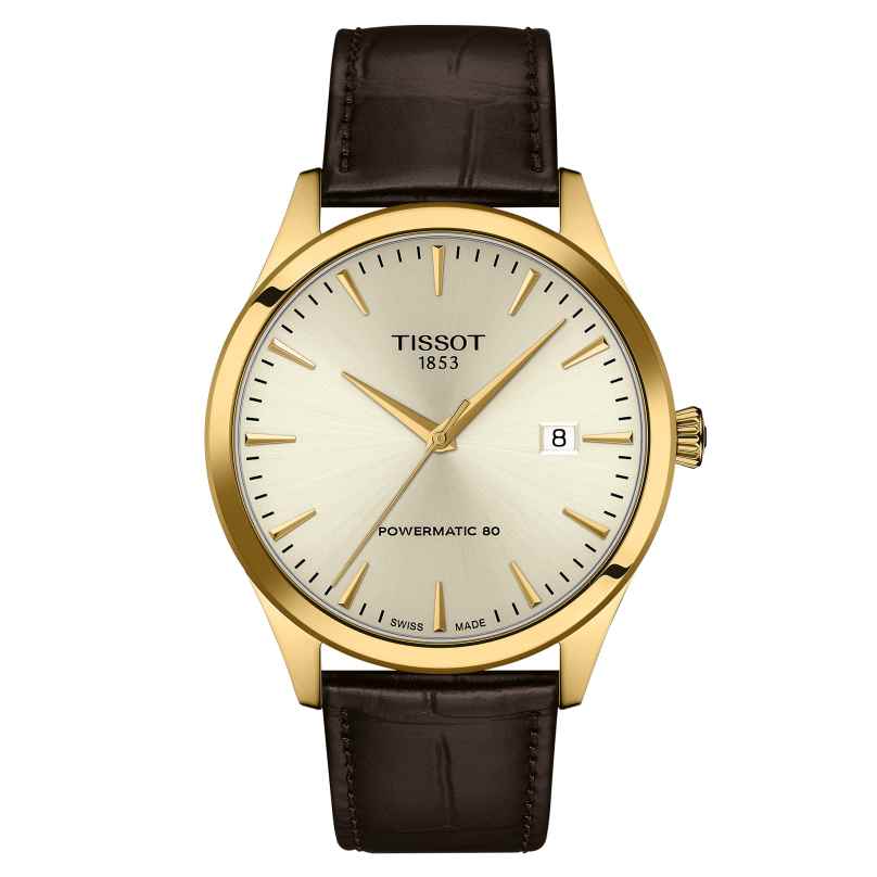 Tissot T1584073626100 Men's Watch Automatic Classic Dream 40 mm Leather 7611608328354