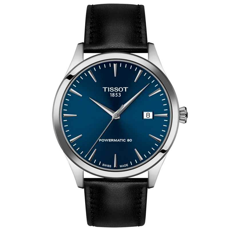 Tissot T1584071604100 Herrenuhr Automatik Classic Dream Schwarz/Blau 7611608328378