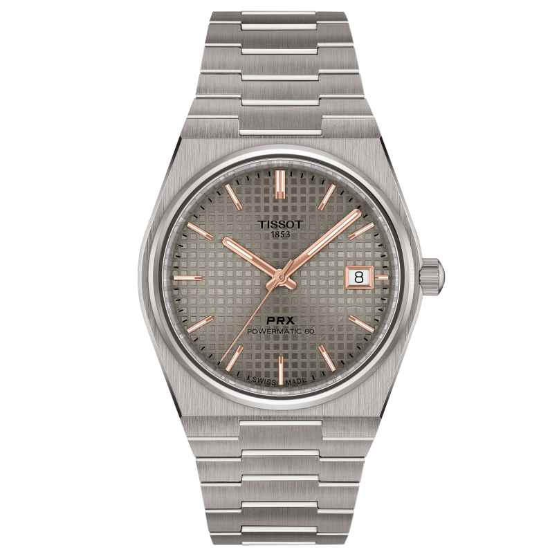 Tissot T137.807.44.061.00 Men's Watch PRX 38 mm Automatic Titanium/Bicolour 7611608328040