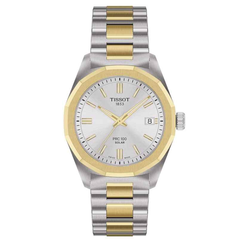 Tissot T1518222203100 Damen-Solaruhr PRC 100 Bicolor 7611608329863
