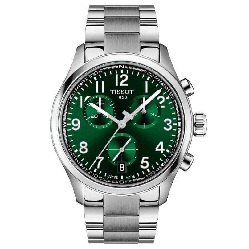 Tissot T1164171109200 Herren-Armbanduhr Chronograph L 42 mm Grün 7611608330227