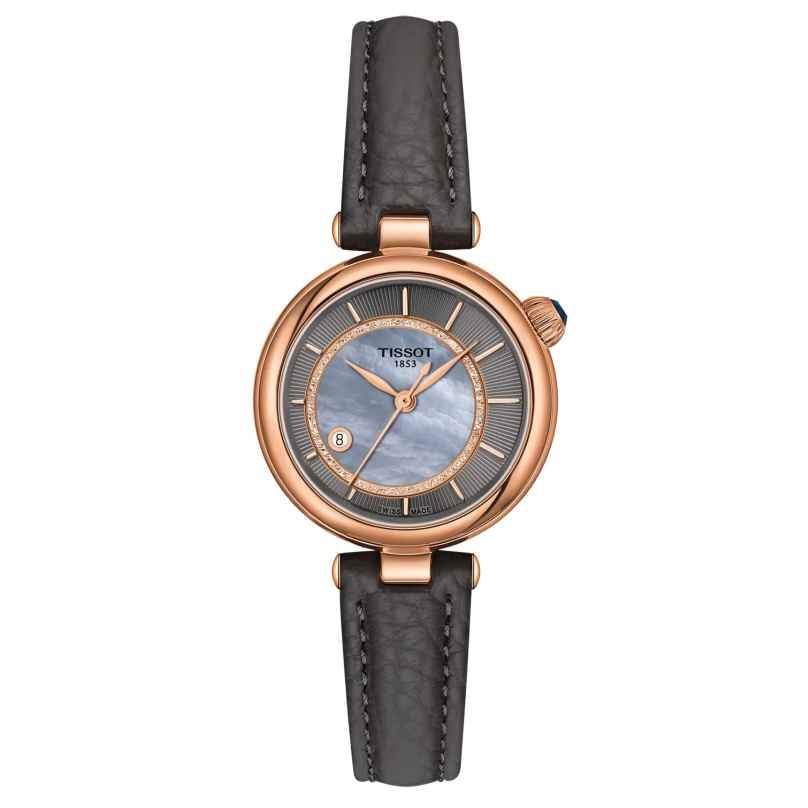 Tissot T1522073653100 Damenuhr Automatik Désir Grau/Roségoldfarben 28 mm 7611608328866