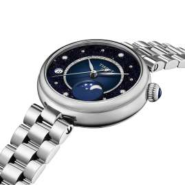Tissot T1522231149600 Damen-Armbanduhr Désir Mondphase Nachtblau