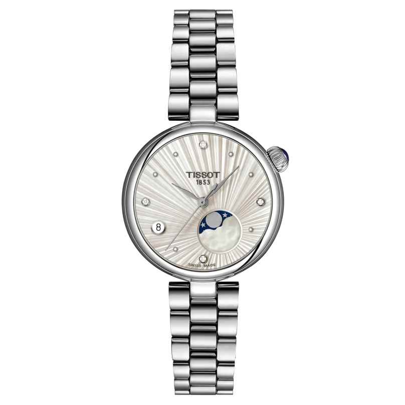 Tissot T1522231103600 Damenuhr Désir Mondphase Silberfarben 7611608330623