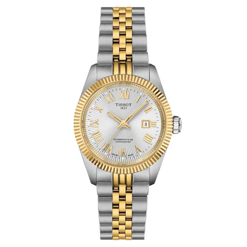 Tissot T1562082203301 Damenuhr Powermatic 48 COSC Ballade 30 mm Bicolor 7611608333167