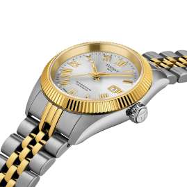 Tissot T1562082203301 Damenuhr Powermatic 48 COSC Ballade 30 mm Bicolor