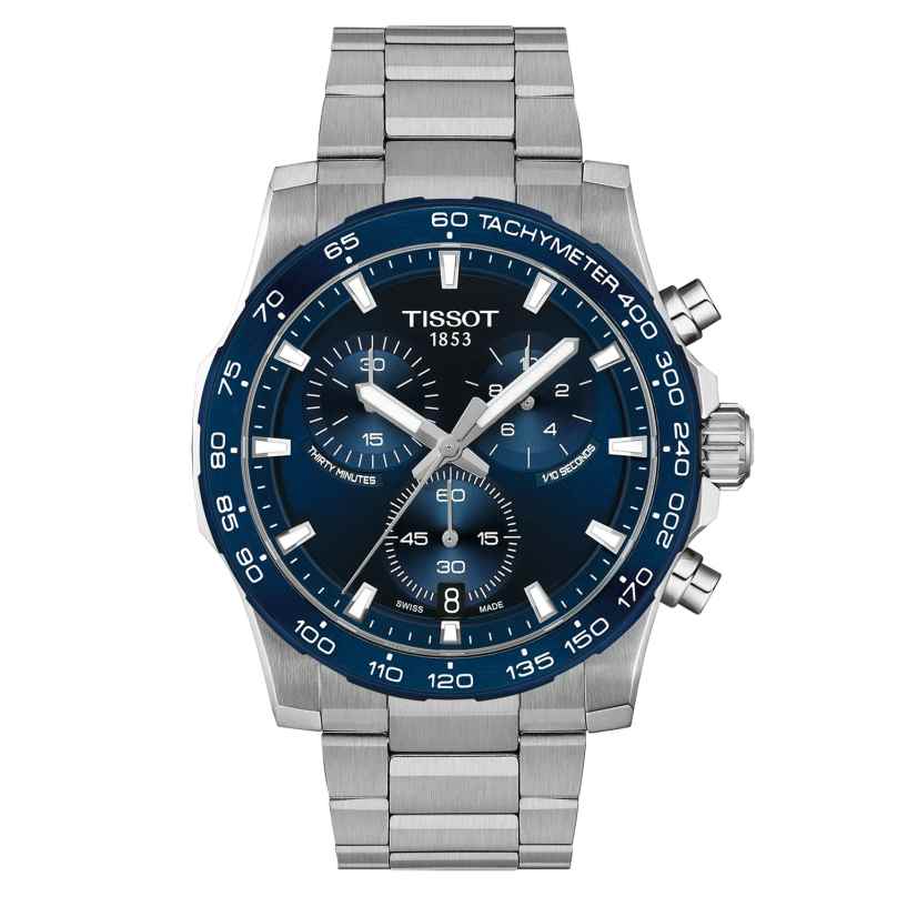 Tissot T1254171104100 Herrenuhr Supersport Chronograph Blau 7611608331583