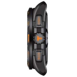 Tissot T121.420.47.051.04 Herrenuhr T-Touch Connect Solar Schwarz/Orange